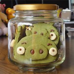 Angry Birdsの緑のブタクッキー