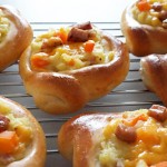 ホシノ天然酵母のSPAMポテトサラダロール