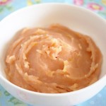 手亡豆の白桃あん