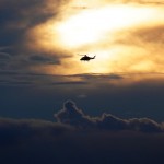 アニメのワンシーンのような夕空