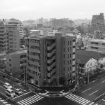 雨上がりの夕暮れ