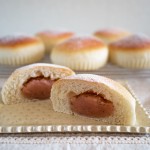 塩麹桜あんパンが焼き上がりました