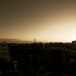 ノスタルジックな夕暮れ