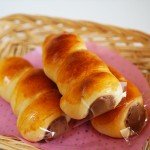 ミルクチョコレートクリームのコルネ