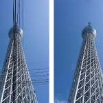 秘技！？ 驚異のスカイツリーの電線消し！