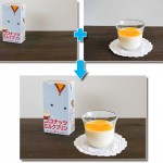 カルディの新作ココナッツミルクプリンを時間差合成