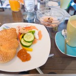 11日目−朝食のツォップとグラーツの満開の桜